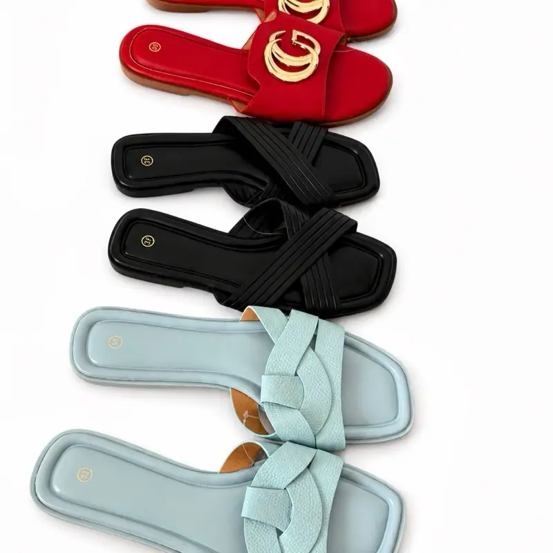 Women’s sandals 3 pairs different model Shoe