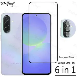 Full Cover Tempered Glass For Samsung Galaxy A36 Screen Protector For Samsung A36 5G Camera Glass For Samsung A36 Glass 6.7 inch