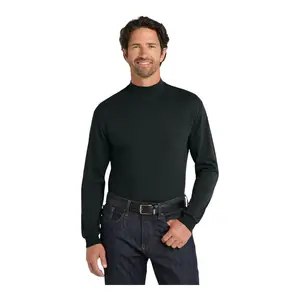 Port Authority K321 Interlock Knit Mock Turtleneck