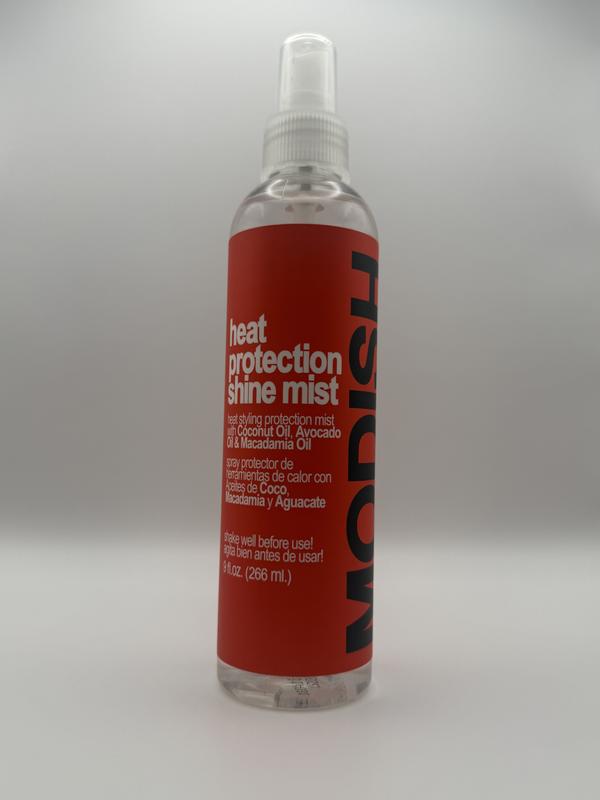 MODISH Heat Protection Mist - Deionized Water for Glossy Haircare - Protects from Heat Damage & Adds Shine - Versatile for Various Hair Types