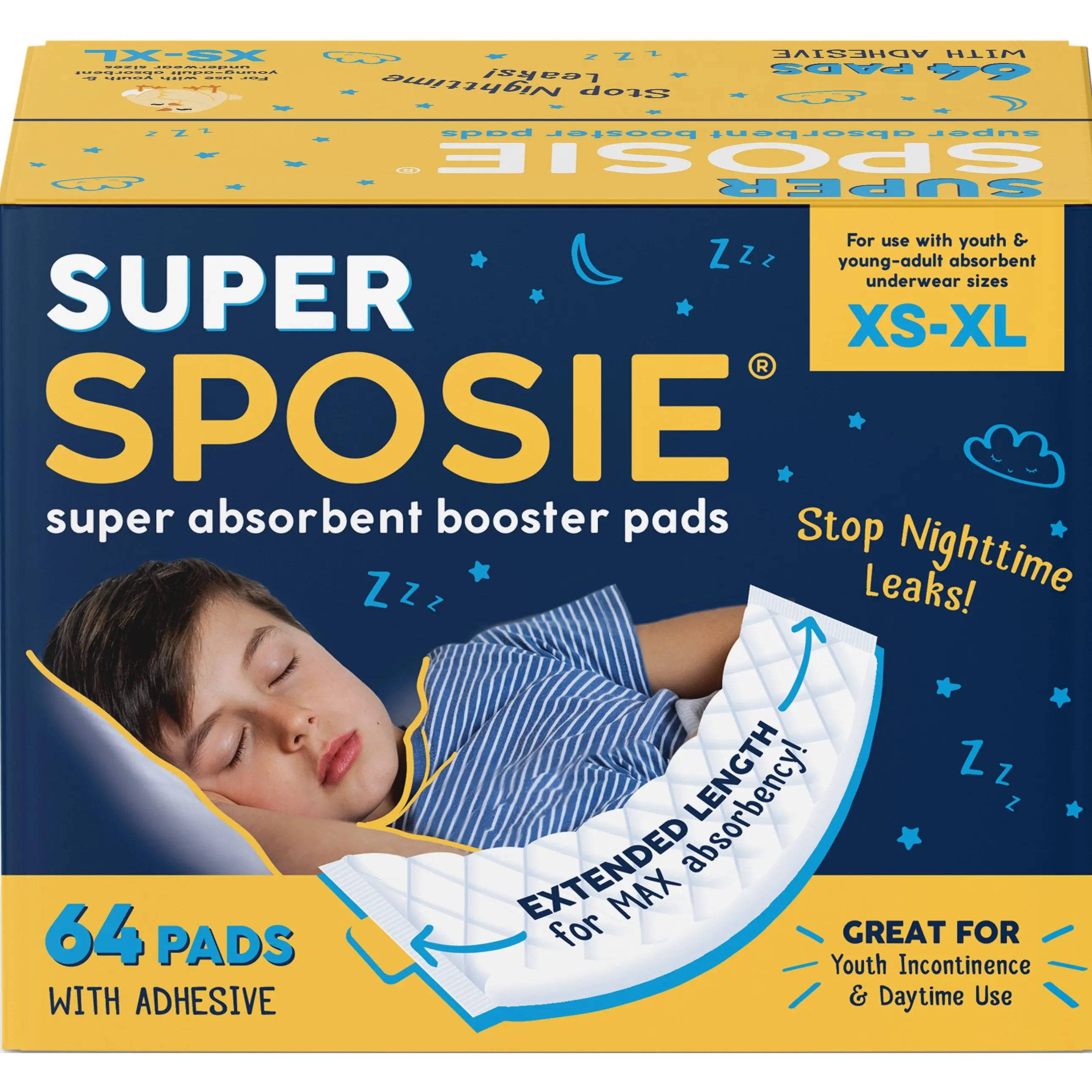 Super Sposie Booster Pads - Maximum protection against leaks