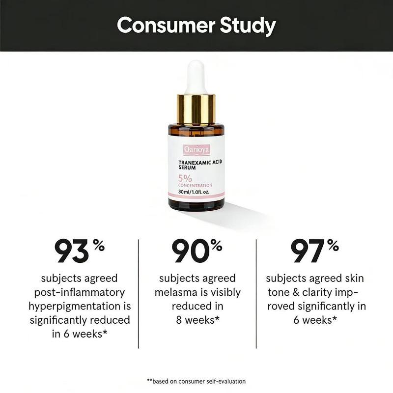 Oarioya 5% Tranexamic Acid Brightening Cream - Dark Spot Corrector,Even Skin Tone & Fade Hyperpigmentation, Pore-Refining Brightening Skin Routine - 30ml 1.0 fl oz