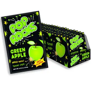Pop Rocks Green Apple Popping Candy –  Fizzy Candy Packs- 24 Pack