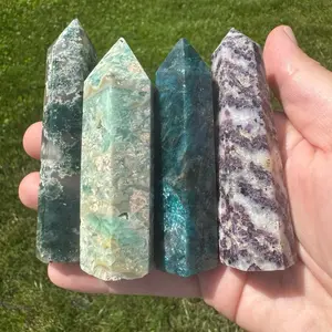 One Crystal Point Intuitively Selected | Crystals, Natural Gemstones, Towers