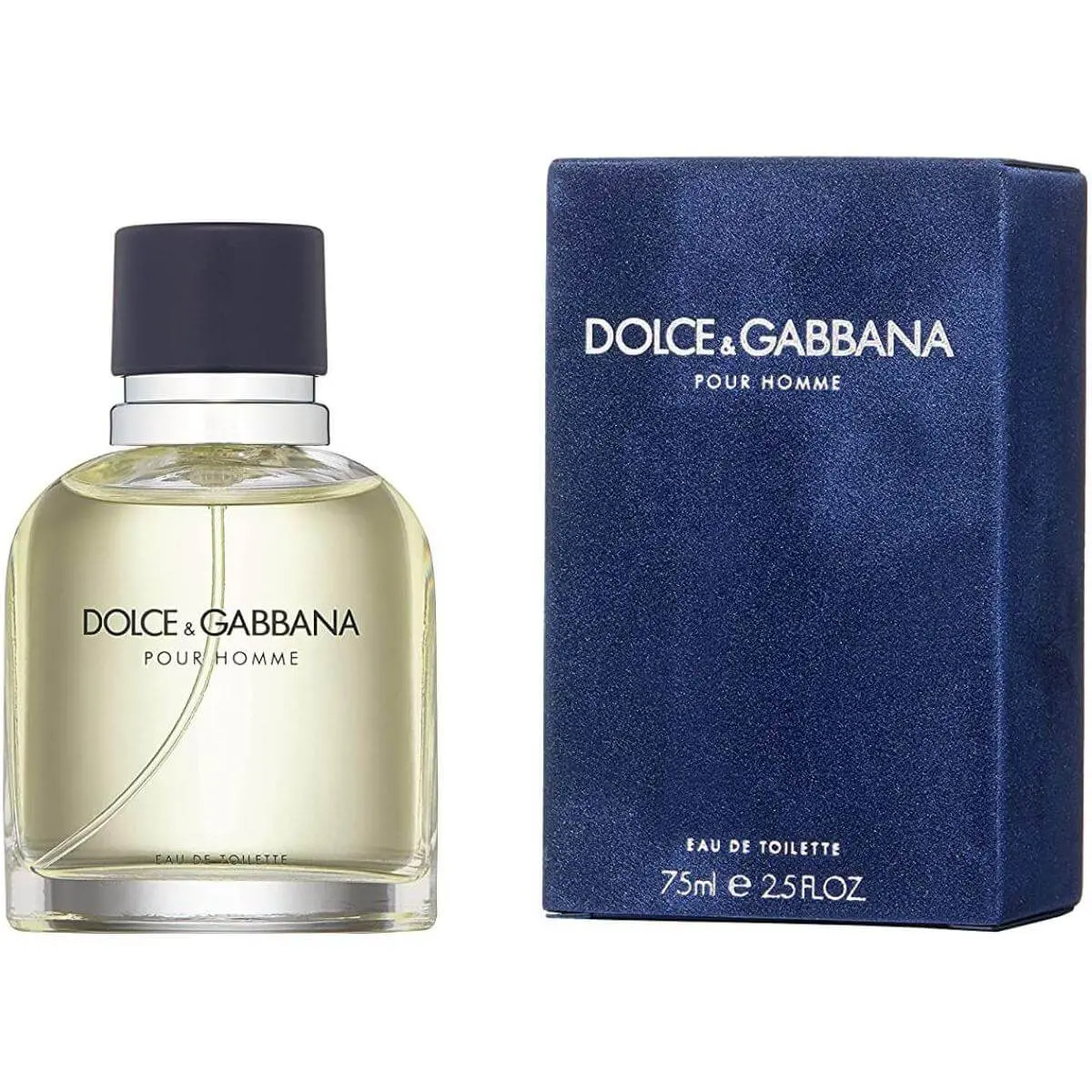 DOLCE & GABBANA Pour Homme Men's Citrus-Spicy Fruit-Flavored EDT Cologne Spray - Bold Confident Scent, Classic Long-Lasting Daily Wear, Cinnamon Base, 2.5 fl oz, New In Box, Men's Cologne