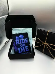 Ride or Die Car Air Freshener | Street Style Luxury Hanging Freshener | 4x3 Inches with Premium Fragrance Options