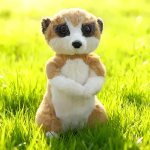 Cute Stuffed Meerkat Toy, Soft Plush Animal Gift for Kids, Perfect for Birthdays & Holidays, Adorable Stuffed Animal Companion