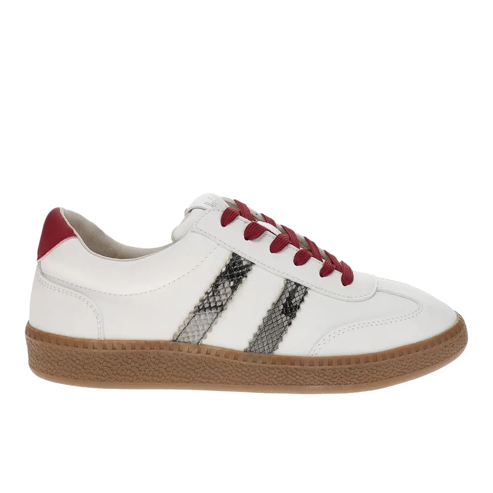 Corkys Womens Heads Up Lace Up Sneakers Shoes Casual - White