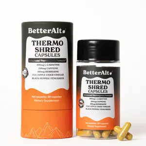 BetterAlt Thermoshred Capsules | Dietary Supplement | 7-in-1 Actives for Fitness Support | 3rd Party Lab Tested | 60 Capsules