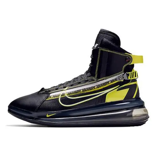 Men's Nike Air Max 720 Saturn All Star 2019 Lace-Up Casual Trainers - Cushioning Design, US 9.5, EUR 43