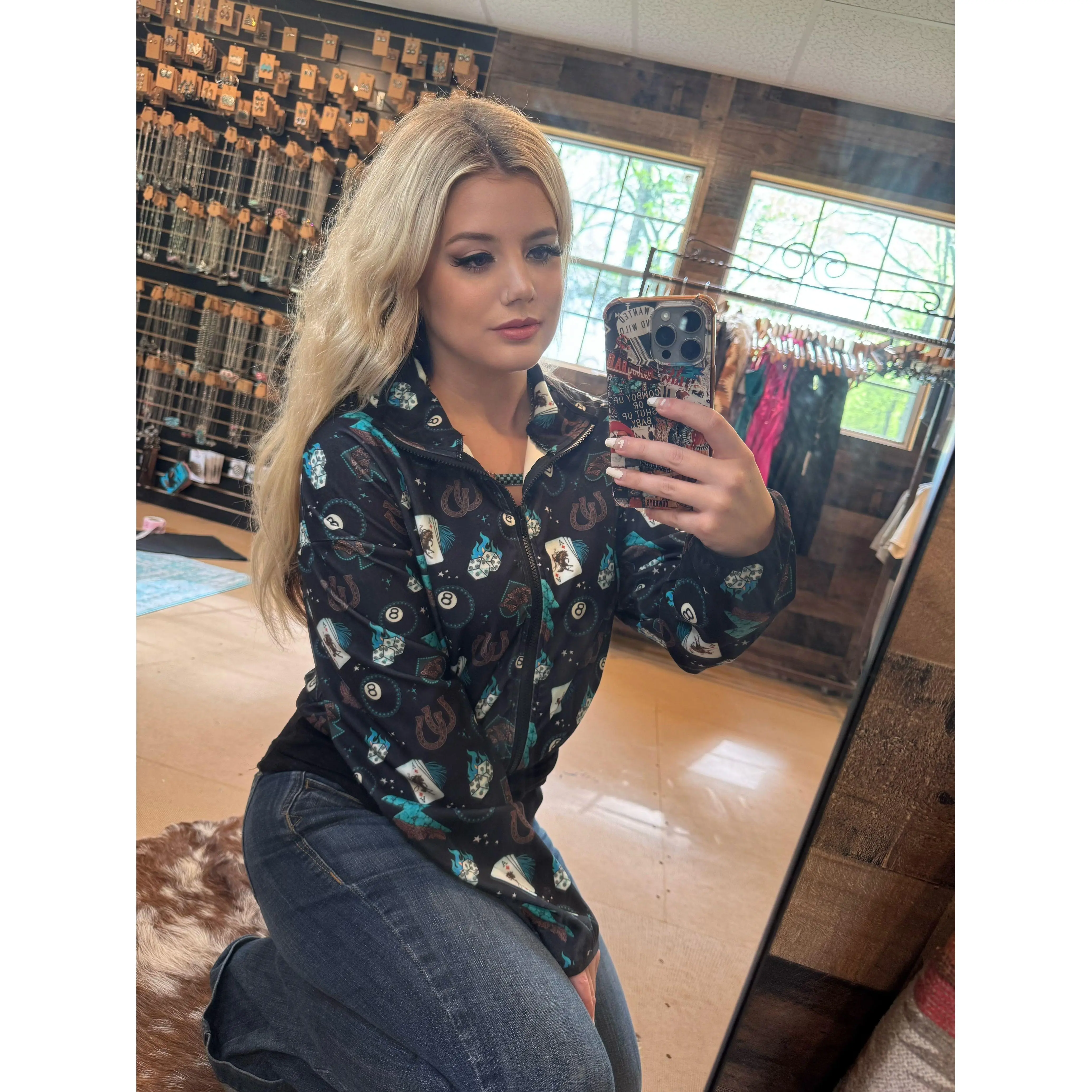 COWGIRL CHARM CROPPED JACKET