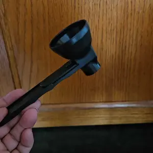 High-Quality Powder Funnel Spoon, Transfer, Kitchen Utensils, Coffee Making Tool, BPA-Free Plastic, Easy to Clean, 2-Tablespoon Capacity, Measuring Precise Amounts, Ideal for Pre-Workout Supplements, Creatine, Protein Powder and Milkshakes