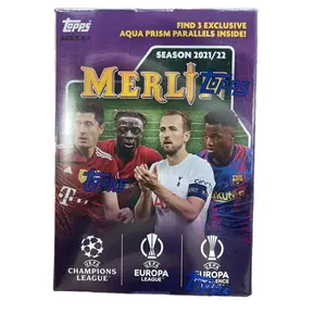 (1) 21-22 Merlin Topps Soccer Blaster Box