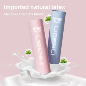 Natural latex tension belt, elastic belt, practice back slimming yoga, fitness open back open shoulder stretch tension belt