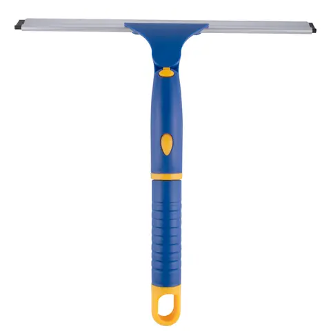 ITTAR 12-Inch Rotatable Shower Squeegee for Glass Doors, Bathroom Glass Squeegee with Replacement Rubber Blade for Shower Doors, Mirrors and Smooth Glass Surfaces