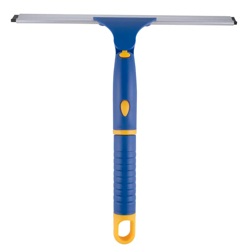 ITTAR 12-Inch Rotatable Shower Squeegee for Glass Doors, Bathroom Glass Squeegee with Replacement Rubber Blade for Shower Doors, Mirrors and Smooth Glass Surfaces