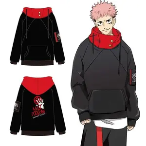Itadori Yuji  Hoodie  Anime Jujutsu Kaisen CosplaySweatshirt Adult Unisex Pullover Coat Casual Hooded jacket