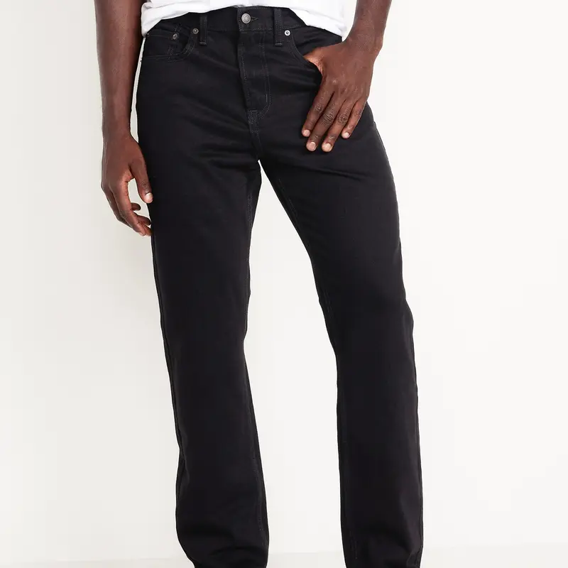 Old Navy Men's Structured Straight Non-Stretch Jean