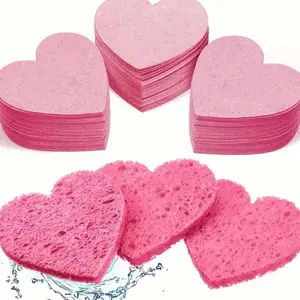 10pcs/set Of Facial Pads, Cleansing, Makeup Removal Facial Puff, Compressed Face Sponge For Facial Cleanser, Exfoliation, Beauty, And Makeup Removal Skincare