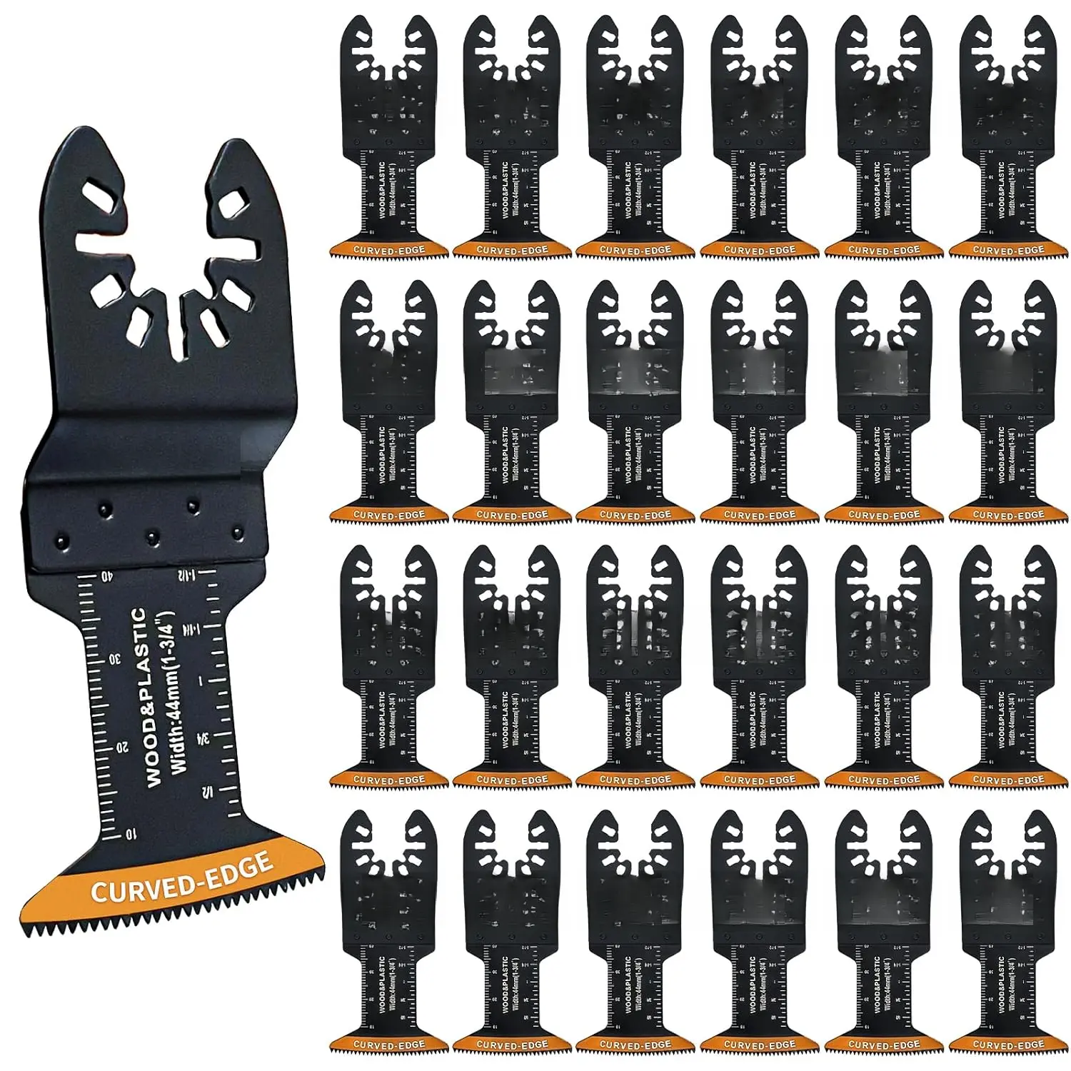 100 count Curved-Edge Oscillating Tool  Professional Universal Oscillating    Multitool  Compatible with , Milwaukee, Ryobi, Rockwell, Bosch