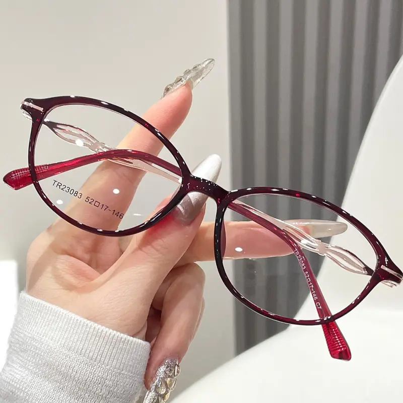Women's Fashionable Plain Color, Casual Trendy  Eyeglasses for Everyday Use, Fashion Accessories for Outdoor Activities, Fashionable Frames Glasses, Stylish Eyeglass, Stylish Trendy Eyewear