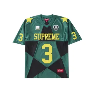 Supreme Men's Star Football Jersey Dark Green, from StockX