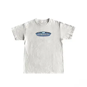 Vintage 90s Quiksilver high-performance flight shirt, 100% pure cotton retro unisex crew neck surf shirt, a must-have fashion item for summer