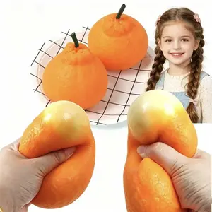 Jumbo Squishy Orange Slow Rising Stress Relief Fidget Toy for Kids #kawaii squishies #calming toy #fidget#SummerVibes