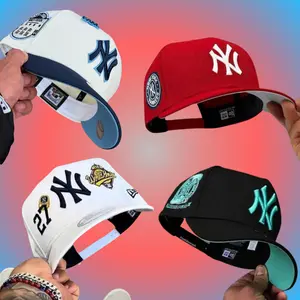 New Era MLB LA Dodgers & NY Yankees 9FORTY 59FIFTY Snapback Baseball Cap – Premium Adjustable Fitted Hat for Men Women, Embroidered Team Logo, Unisex Streetwear Fashion, Vintage Sport Look, Urban USA Style, Trending TikTok Essential 2026