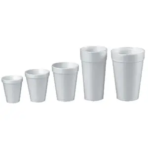 212 MAIN Disposable Insulated 8oz Styrofoam Cups - Case of 1000 (24-40's), Party Supplies for Hot Drinks