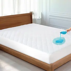 100% Waterproof Mattress Protector Quilted Cover USA Queen Size 60" X 80" For Comfortable Sleep mattress  protectors