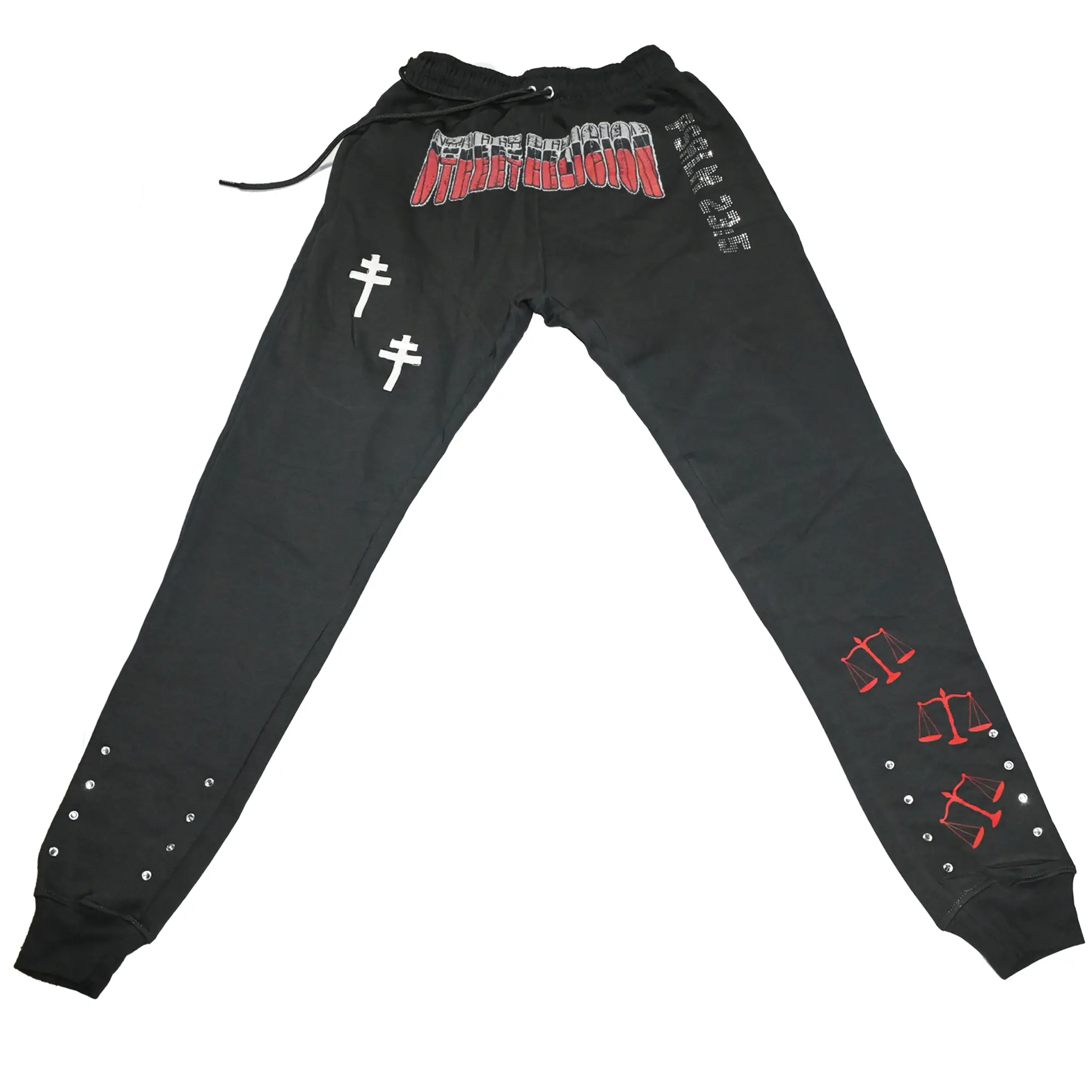 "STREET RELIGION" PREMIUM COTTON HEAVY GSM SWEATPANTS