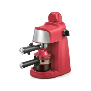 Espresso Machine, 3.5Bar Espresso And Cappuccino Machine With Preheating Function, 4 Cup Coffee Maker With Milk Frothing Function And Steam Wand