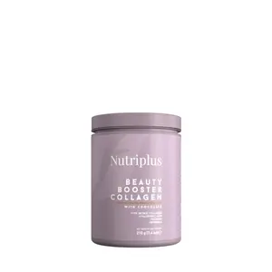 Nutriplus Beauty Booster Collagen Chocolate 210gr for Skin Elasticity Joint Health Healthcare Edible Collagen Supplement