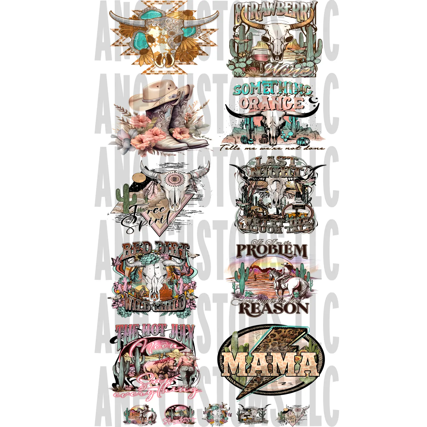 western gang sheet