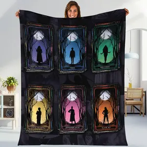Agatha All Along Blanket Agatha Harkness Fleece Blanket The Coven Ballad Of The Witches Road Blanket, Agatha Harkness Blanket