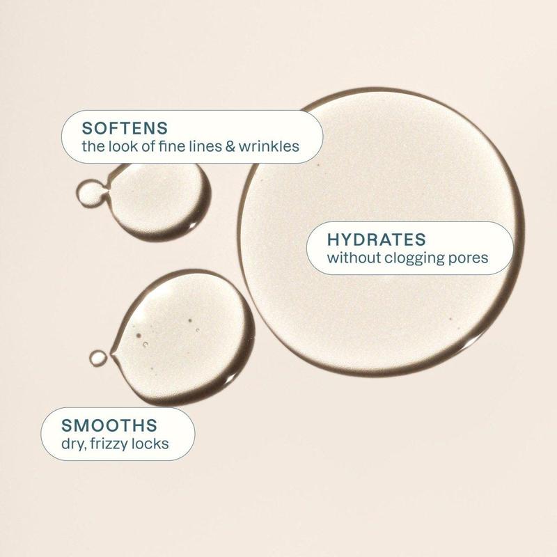 Cliganic Non-GMO Squalane Oil for Skin Repair and Moisturizing - Lightweight Skincare Hydrate Moisturize Moisture Hydrator Comfort