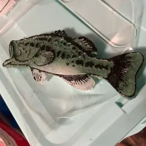 Bass Fish Custom Car Freshener for a Refreshing Aromatic Journey - Automotive & Motorcycle cute