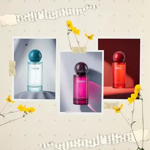 Caché Fragrance | Vanille Solaire + Fleur Éclatante + Velours 540 | Velvet Vanilla Bloom | Eau De Parfum (3 x 1.7oz / 50ml)