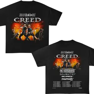 Official Creed 2025 Tour Shirt Iconic Rock Comeback Merch