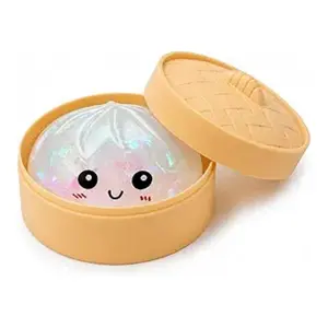 A giant, glowing dumpling-shaped toy Blind BOX —an adorable stress-relieving fidget spinner, a product that can alleviate adult anxiety, perfect for Valentine's Day or Easter.