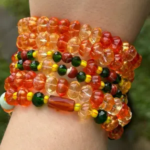 Pumpkin Bracelets, Pumpkin And Fall Inspired Bracelets