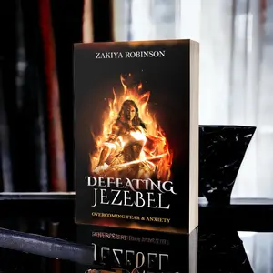 Defeating Jezebel Overcoming Fear & Anxiety Soft Cover Book - Guided Self-Help for Coping with Anxiety and Fear