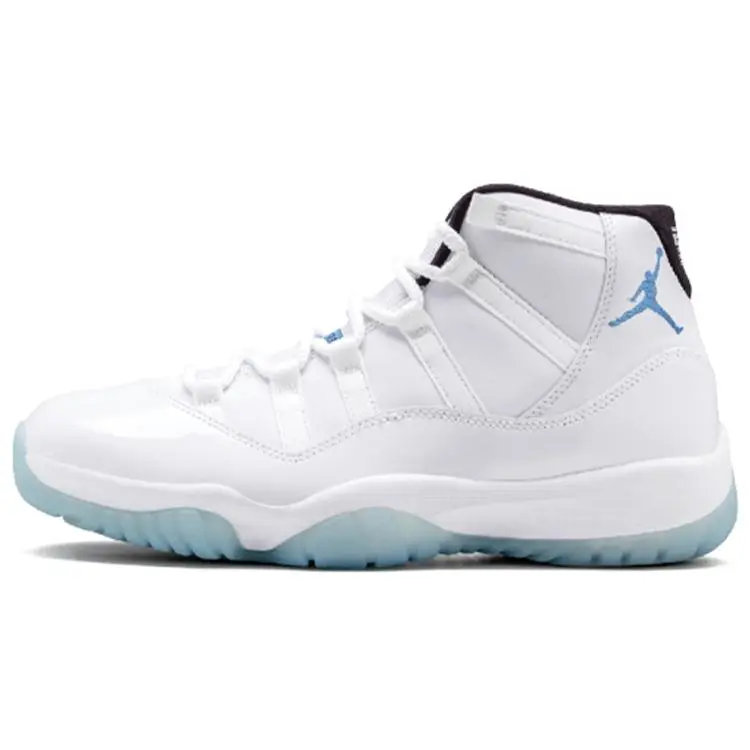 Air Jordan 11 Retro Bold Legend Blue 2014 High-Top Hoop Shoes, Snug Fit Sports Sneaker with Rubber Sole, Iconic True Size Footwear