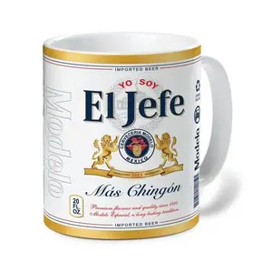 [SALE UP TO 40%] + [FREE SHIP] Coffee Mug Modelo Especial Beer El Jefe M?s Chingon Boss Day Gift For Boss Gift Ideas