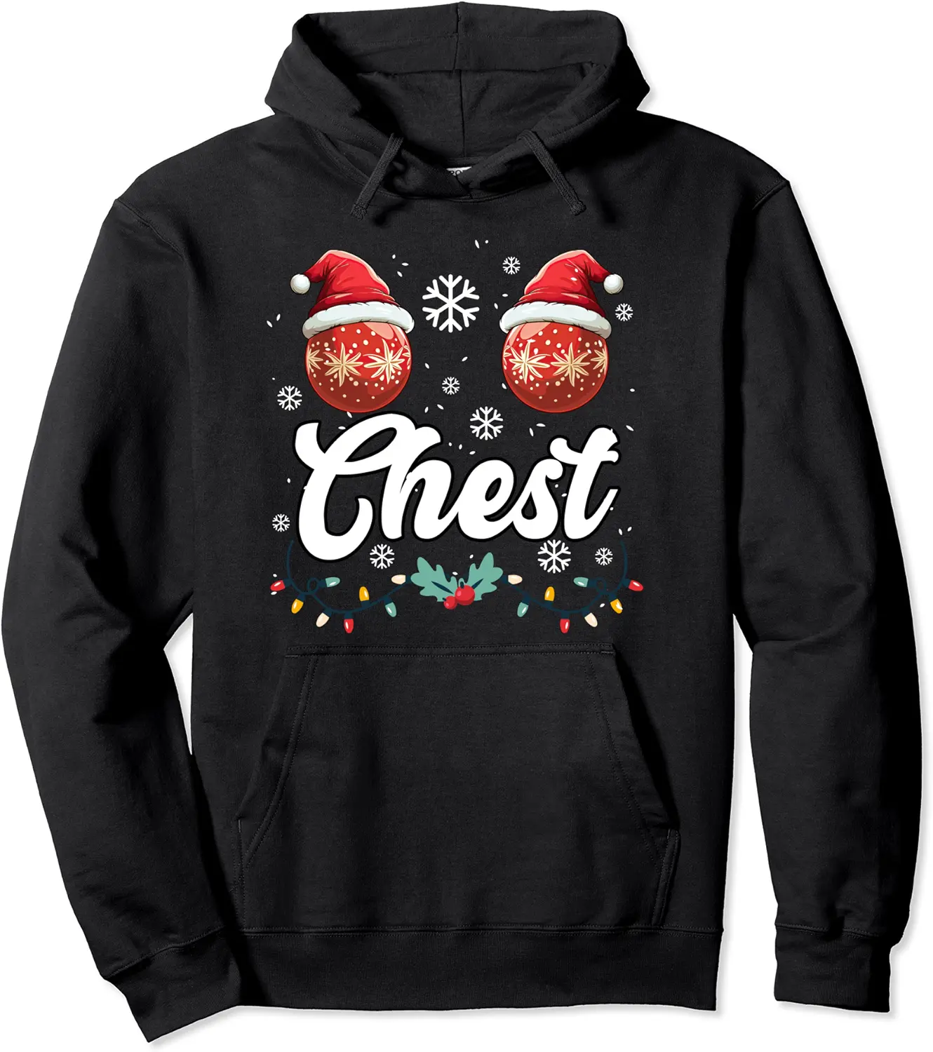 Chest Nuts Christmas Matching Couple Chestnuts Family Funny Pullover Hoodie - Nicolelebro Shop 49B0CM4JSQ1D