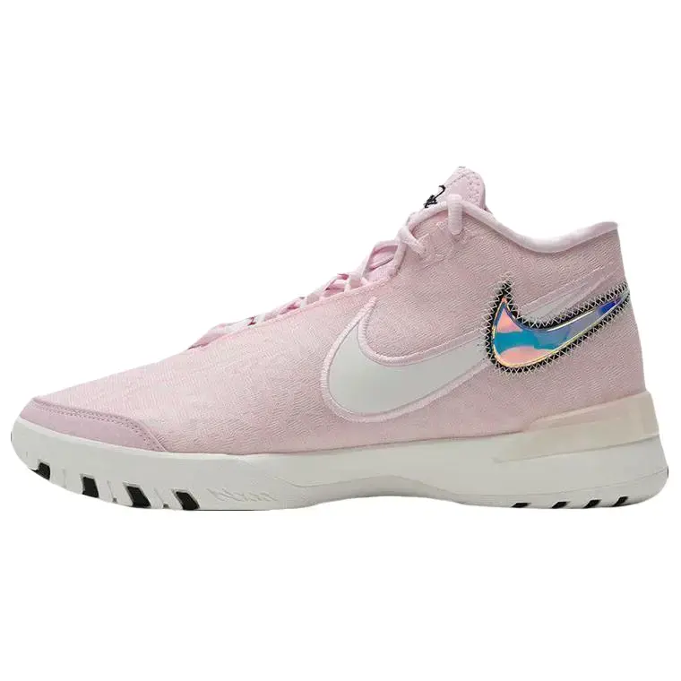 NIKE Men's Zoom LeBron NXXT Genisus EP Basketball Shoes, Iridescent Pink - Lightweight and Supportive with Zoom Air Cushioning for Outdoor Play, Ep Outsole
