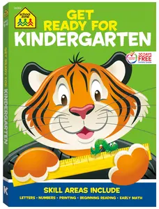 School Zone Get Ready for Kindergarten Workbook -- School Zone - Paperback
