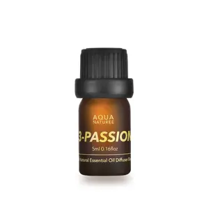 AQUA NATUREE 100% NATURAL ESSENTIAL OIL DIFFUSER OIL CHAKRA SERIES #3 PASSION - feeling energetic, stop procrastination, smells fruity, citrusy, and vibrant