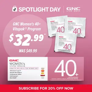 GNC Women's 40+ Vitapak Program (30 Servings)